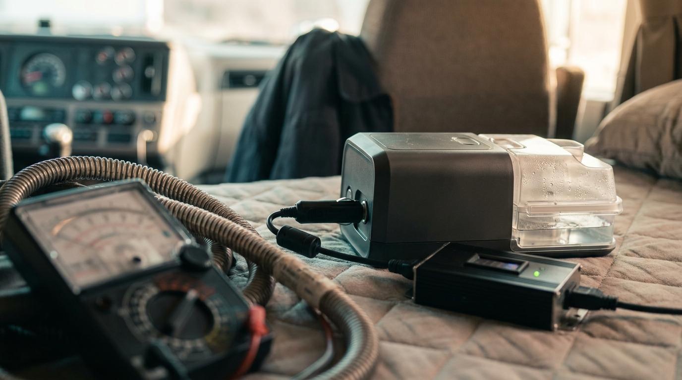 What happens if you fail a DOT physical due to sleep apnea?