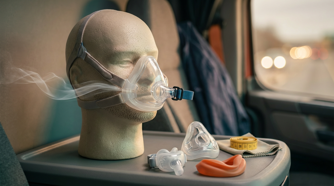 What happens if you fail a DOT physical due to sleep apnea?