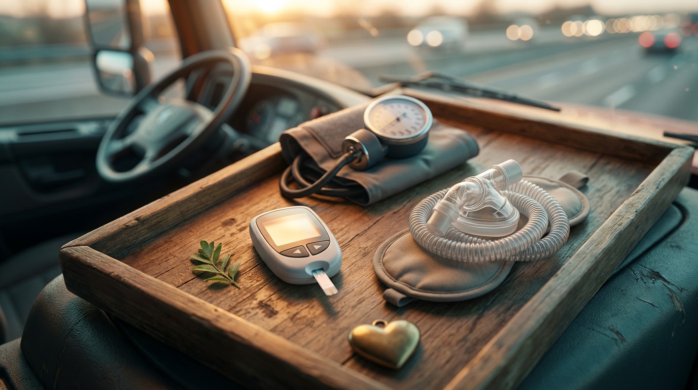 What happens if you fail a DOT physical due to sleep apnea?