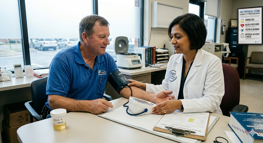 What Is the Urine Test for in a DOT Physical