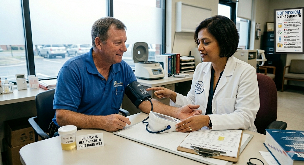 What Is the Urine Test for in a DOT Physical