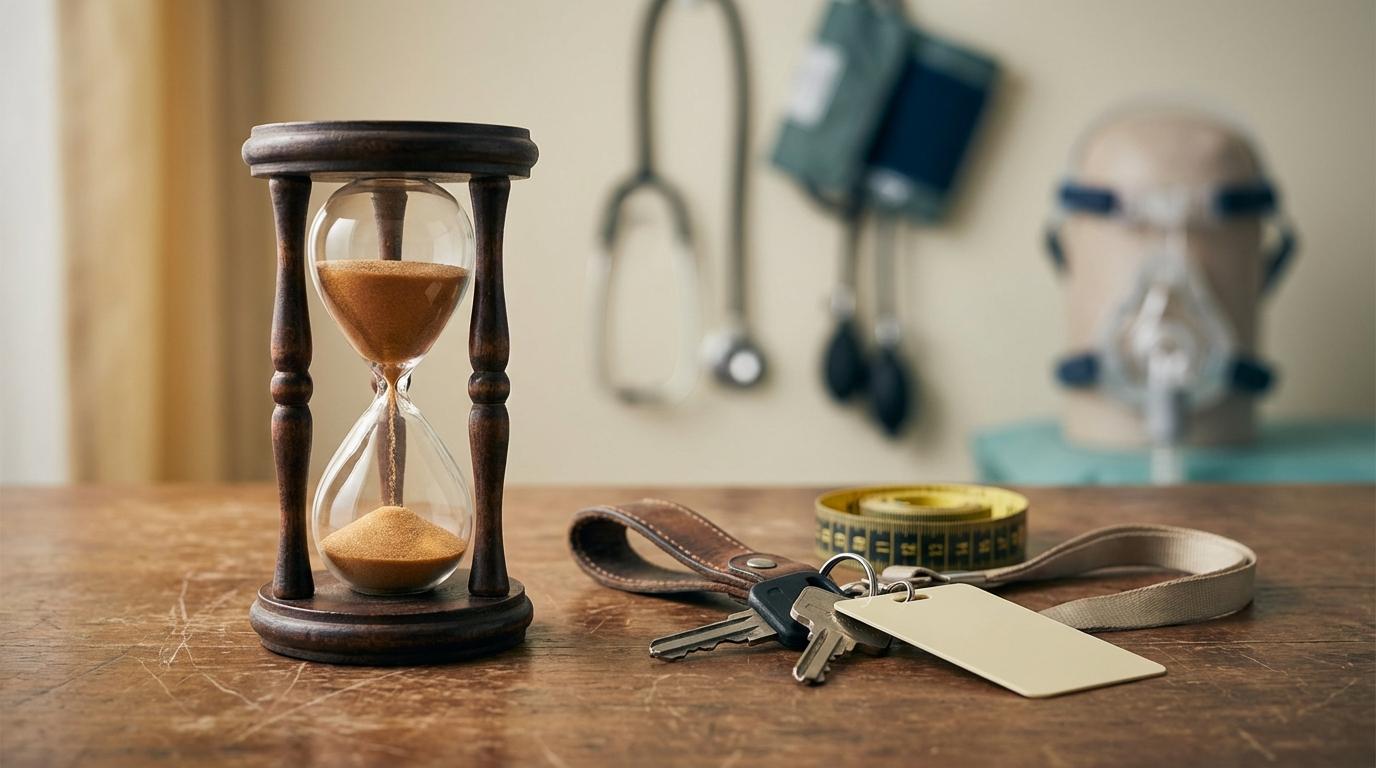 Why do they measure your neck during a DOT physical?