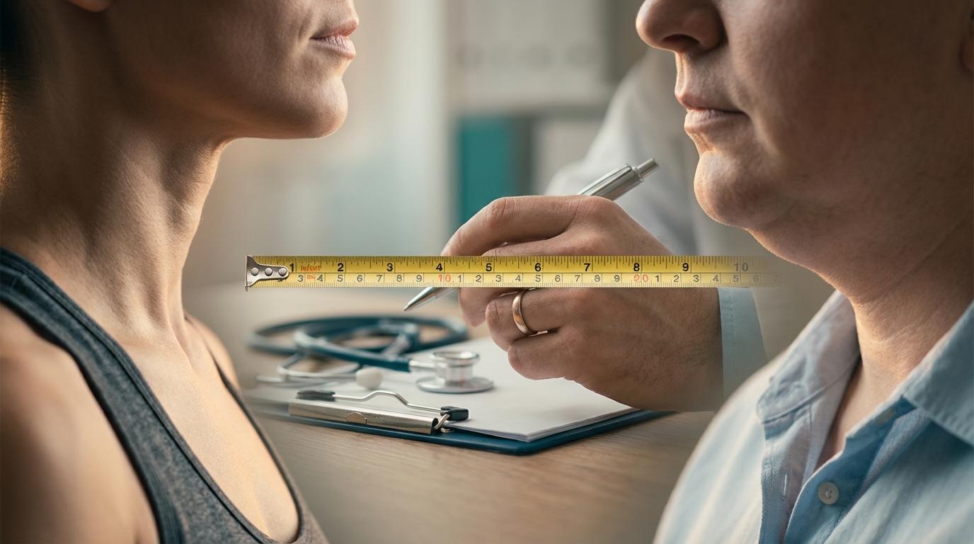 Why do they measure your neck during a DOT physical?