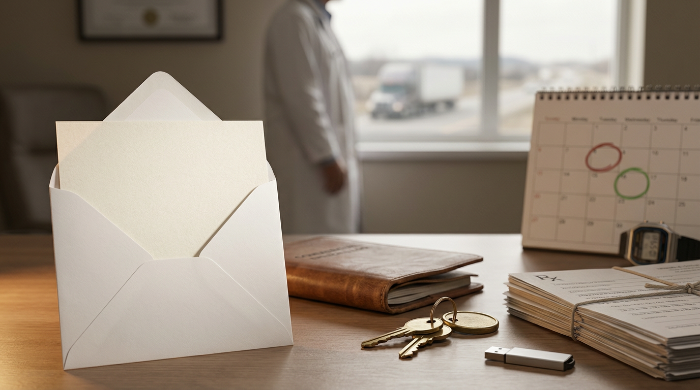 Why do they measure your neck during a DOT physical?