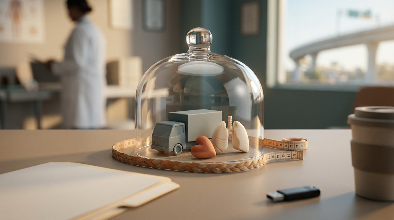 Why do they measure your neck during a DOT physical?