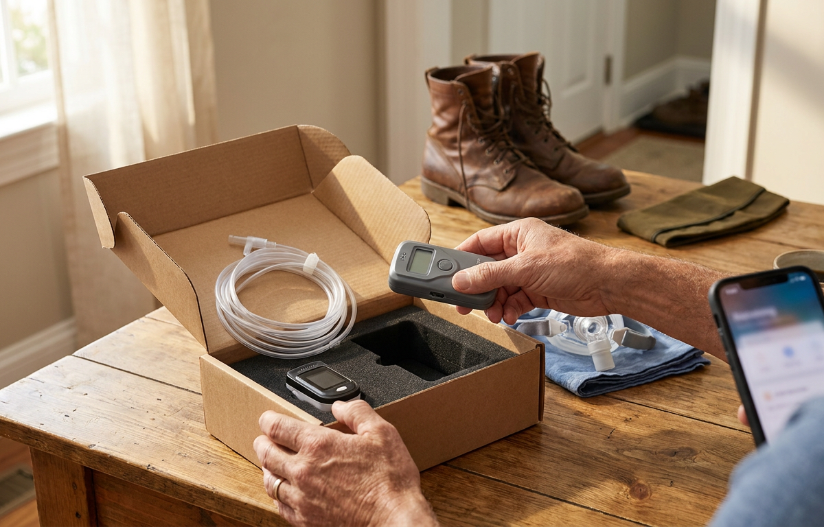 At Home Sleep Apnea Test for VA Disability: The Complete Guide for Veterans