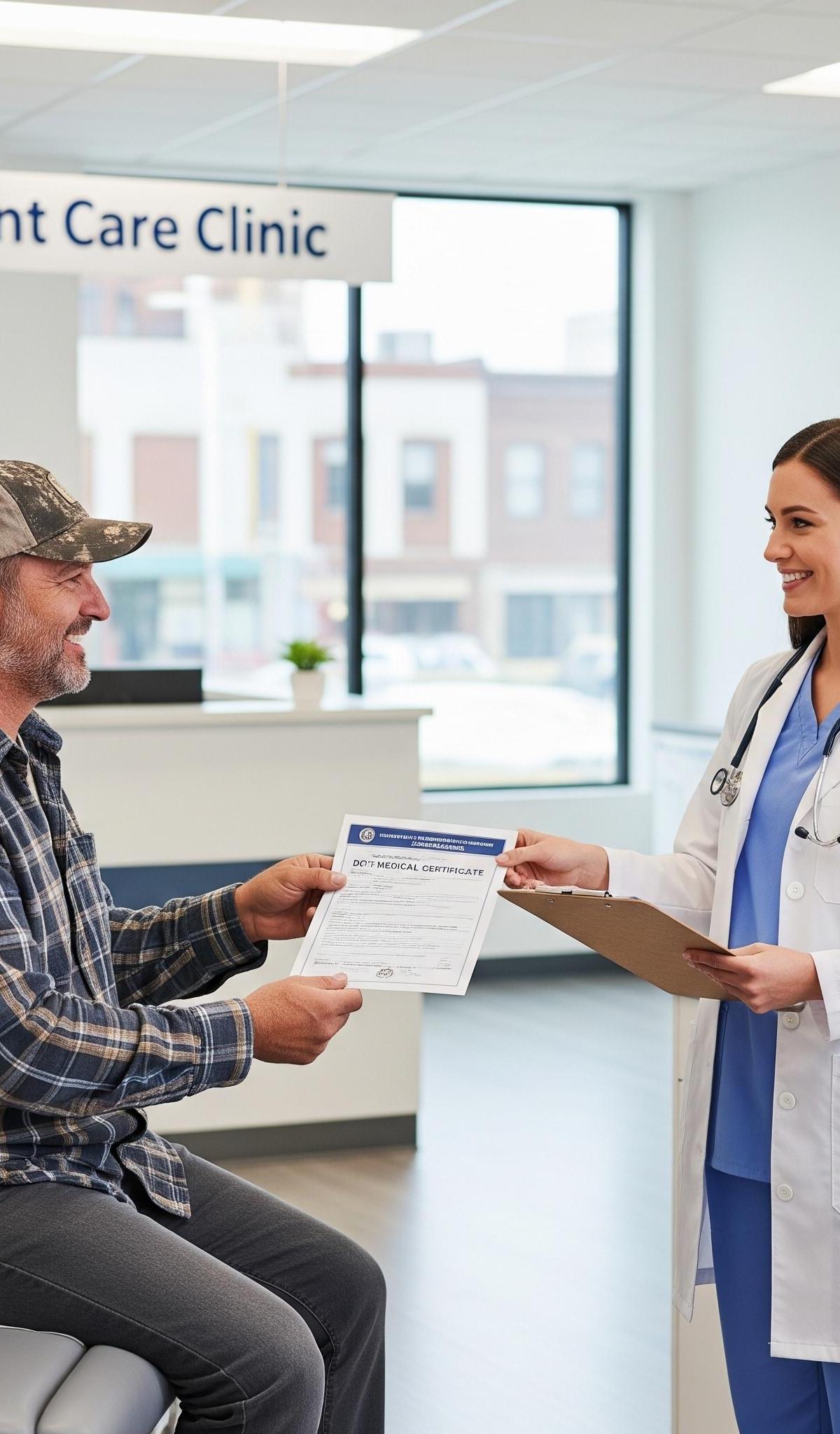DOT Physical at Urgent Care: What Commercial Drivers Need to Know