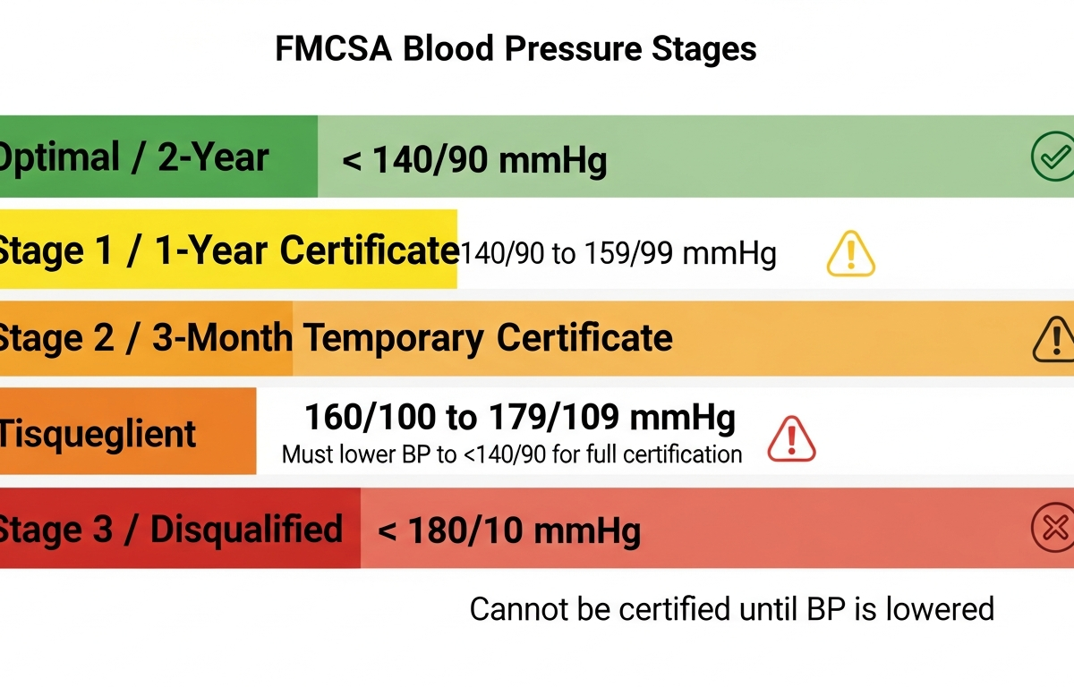 DOT Physical Blood Pressure Requirements: What Drivers Need to Know