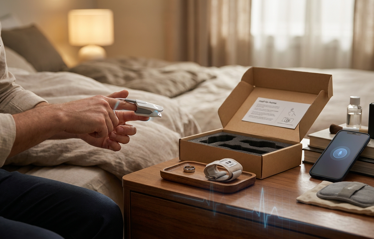 Home Sleep Apnea Test Finger Sensor: How Finger-Based Devices Detect Sleep Apnea at Home