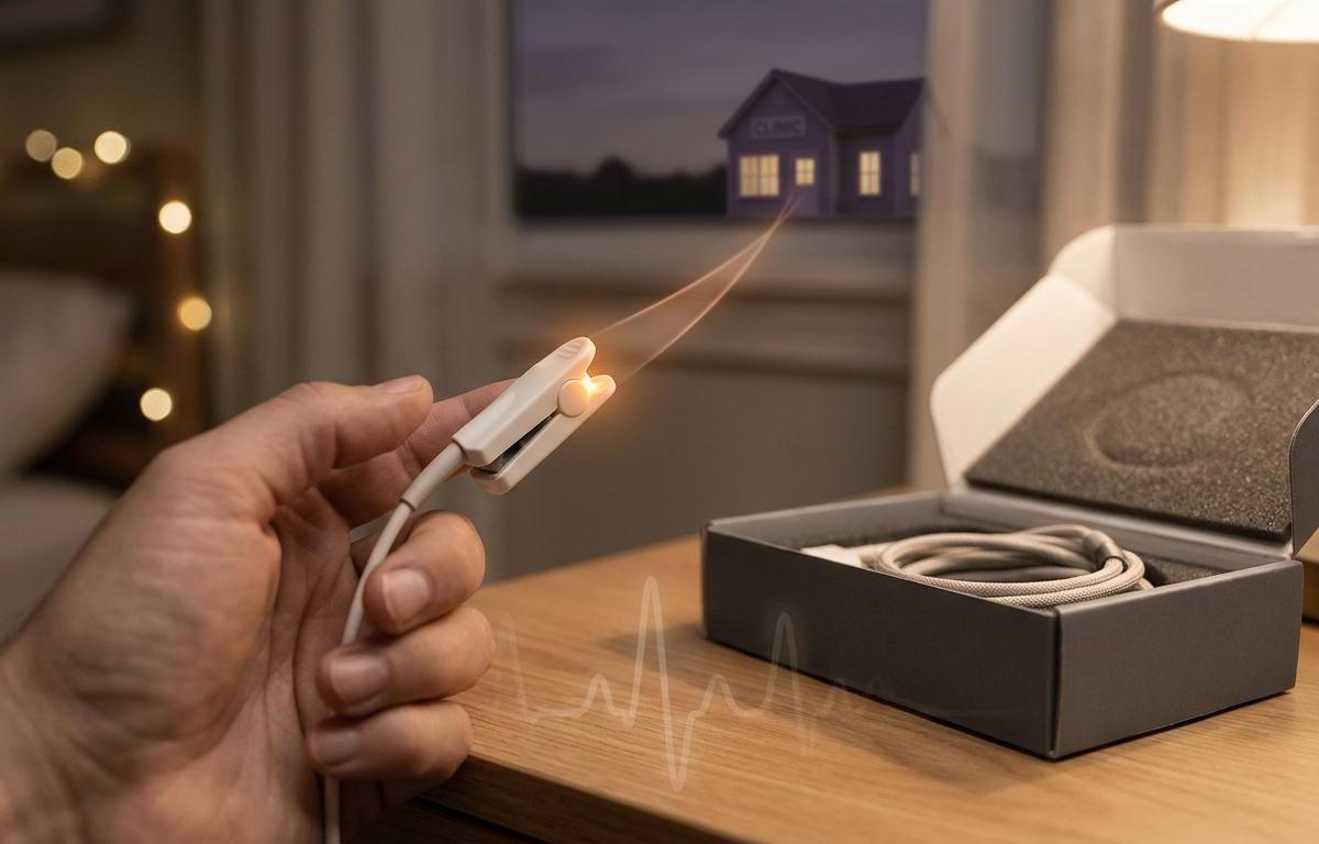 Home Sleep Apnea Test Finger Sensor: How Finger-Based Devices Detect Sleep Apnea at Home