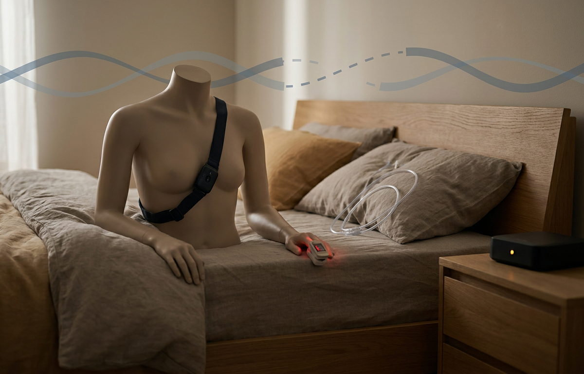 Home Sleep Apnea Test Strap: What Each Belt and Sensor Does and How to Wear Them Correctly