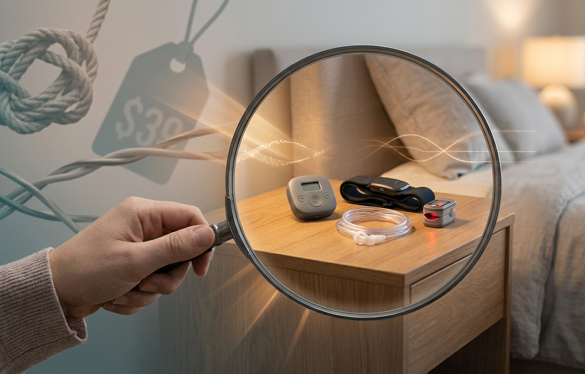Home Sleep Apnea Test Strap: What Each Belt and Sensor Does and How to Wear Them Correctly