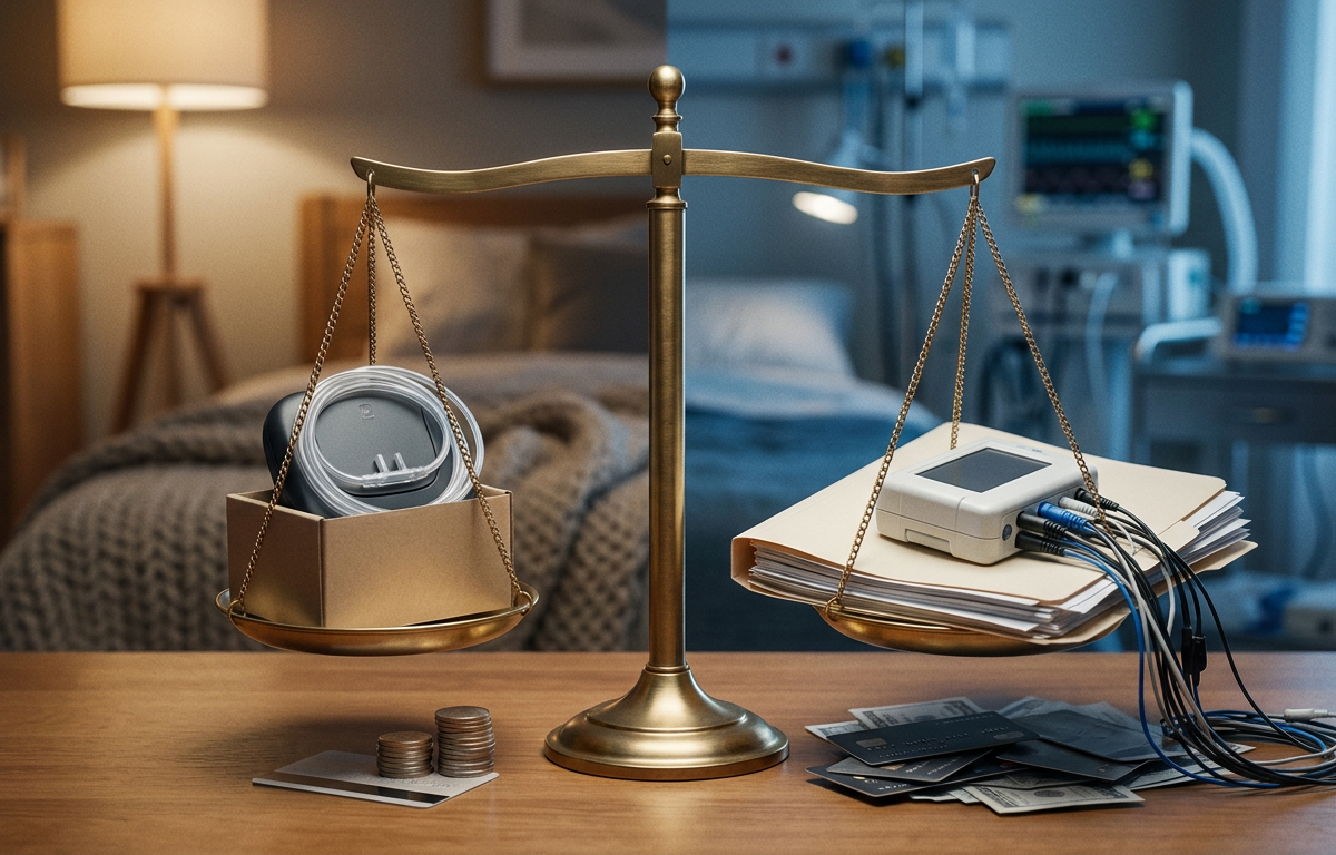 Home Sleep Apnea Test Types: A Clinical Guide to At-Home Sleep Testing Devices and What They Measure