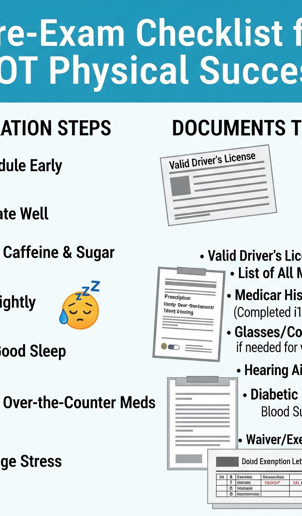 How to Pass a DOT Physical: The Complete Commercial Driver's Guide