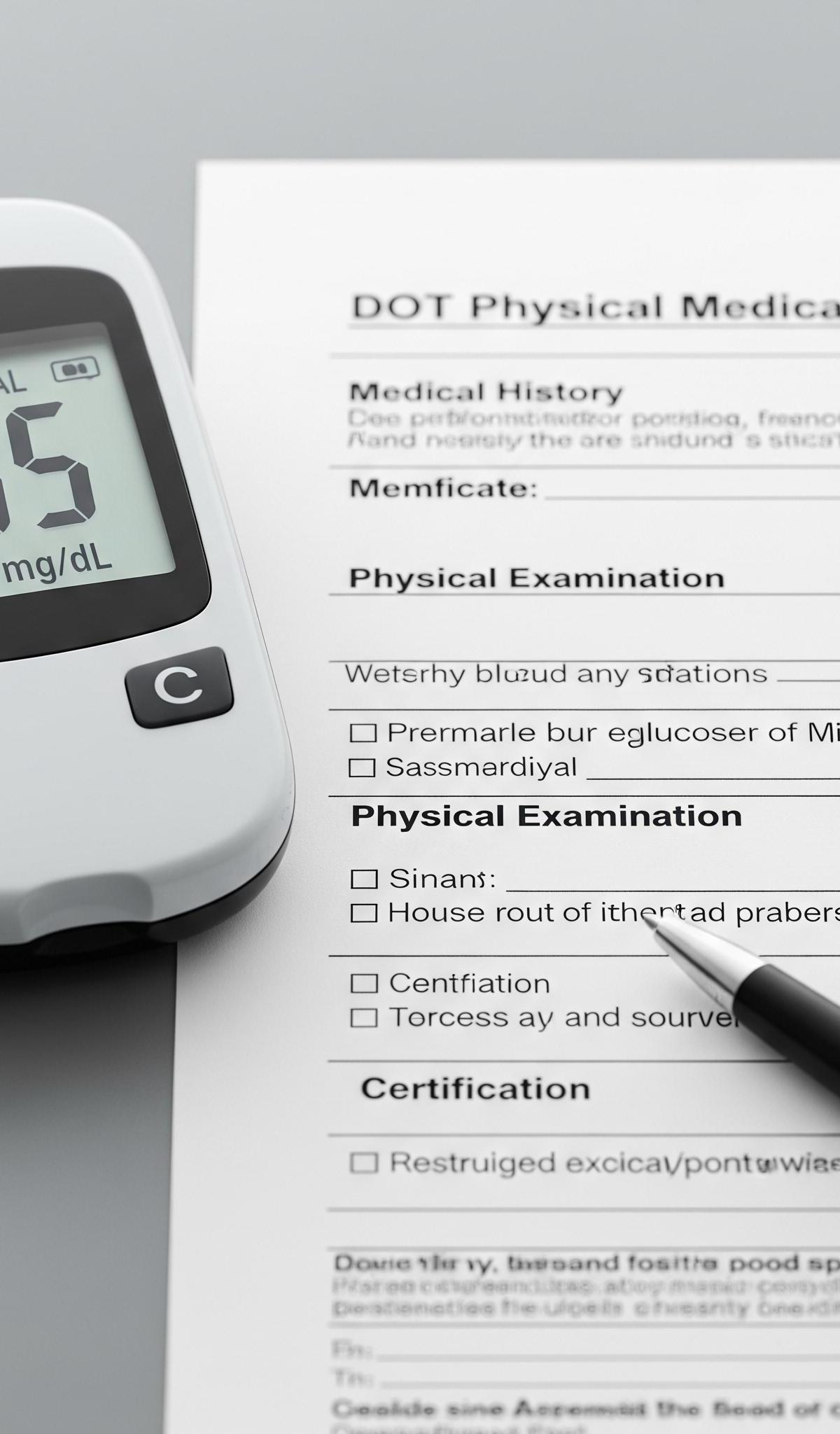 Navigating Your DOT Physical with Common Medical Conditions