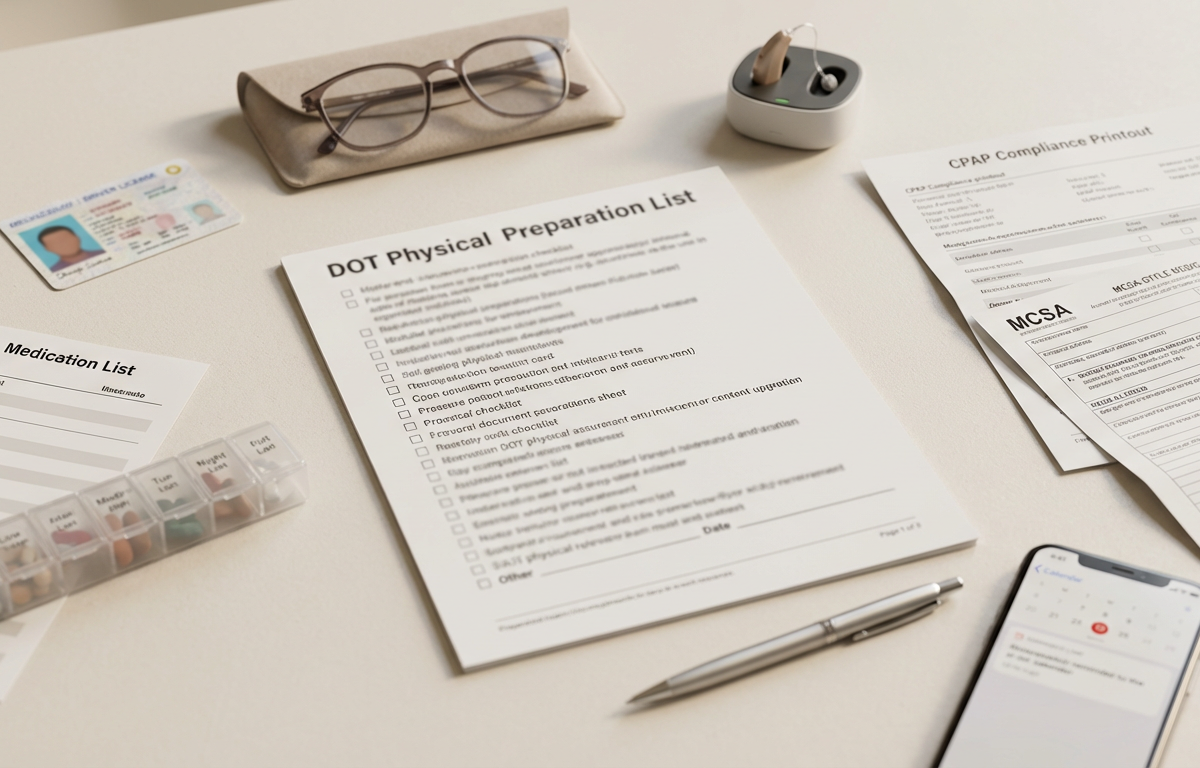 What Are the Requirements to Pass a DOT Physical?