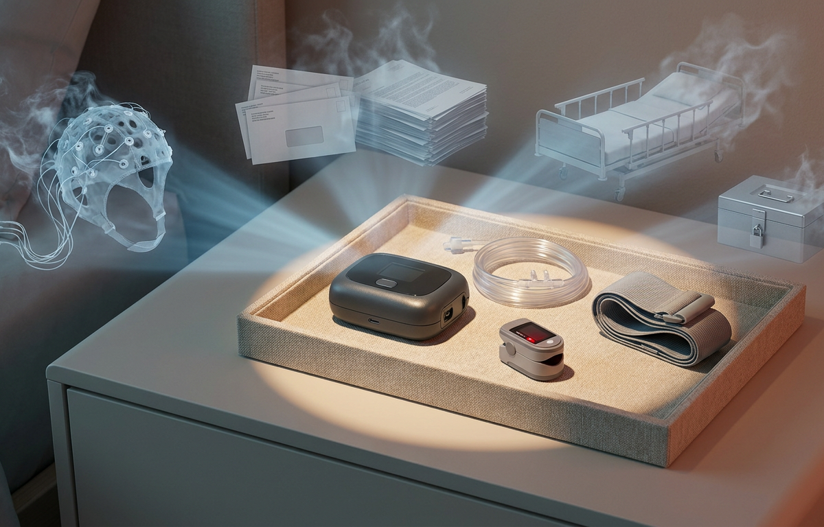 What Does a Home Sleep Apnea Test Consist Of? Sensors, Equipment, and What to Expect