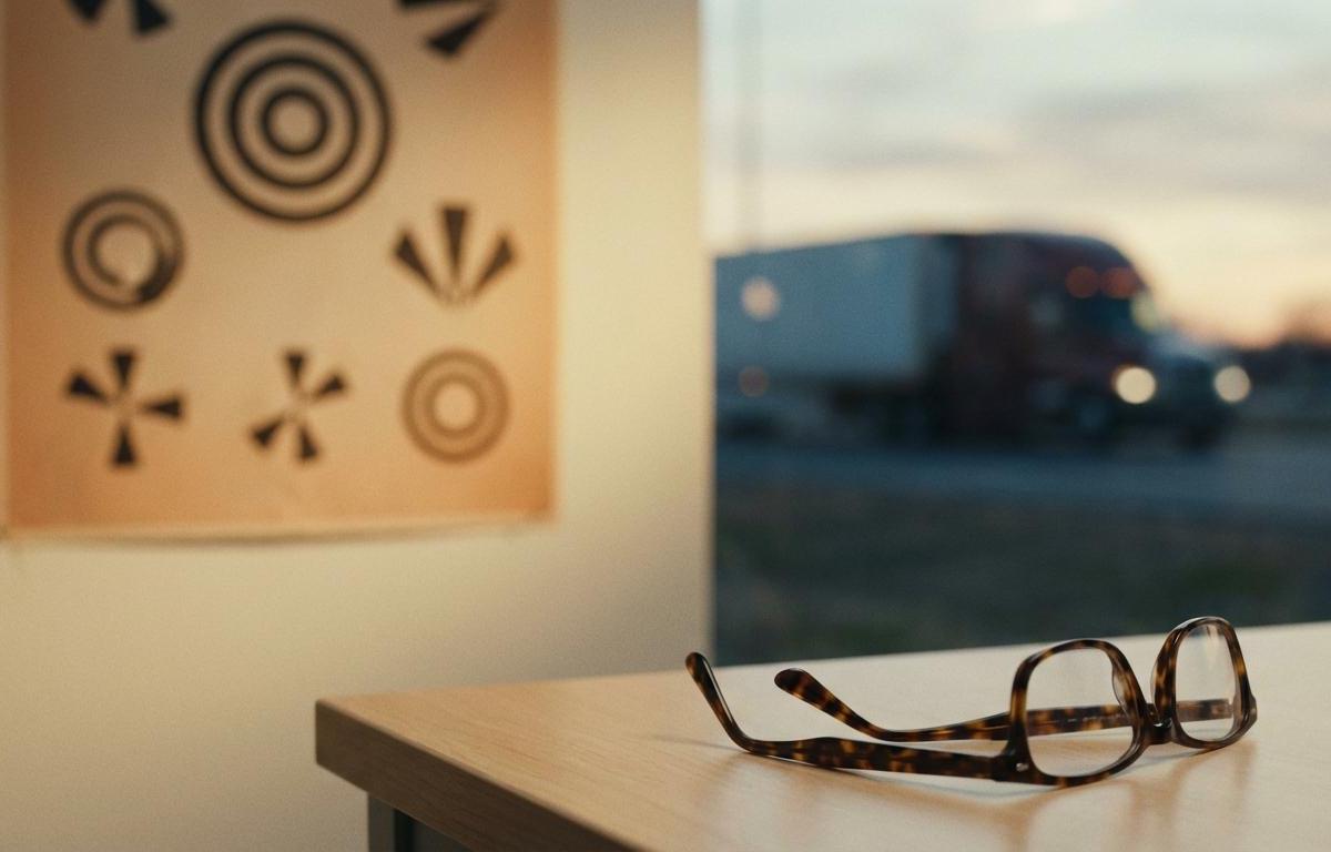 What eye chart is used for a DOT physical?